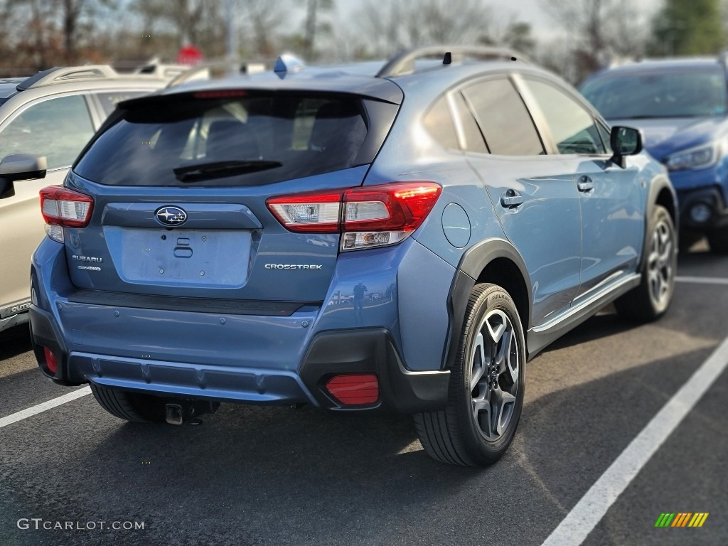 2018 Crosstrek 2.0i Limited - Quartz Blue Pearl / Black photo #3