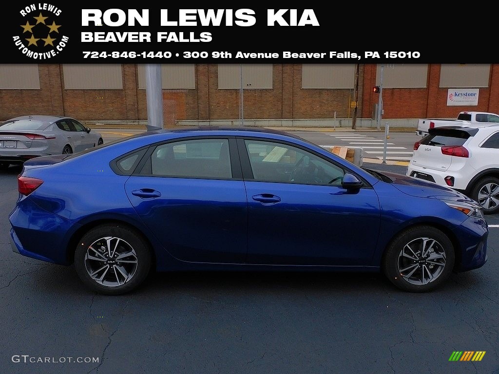 2022 Deep Sea Blue Kia Forte LXS 143411882 Photo 1