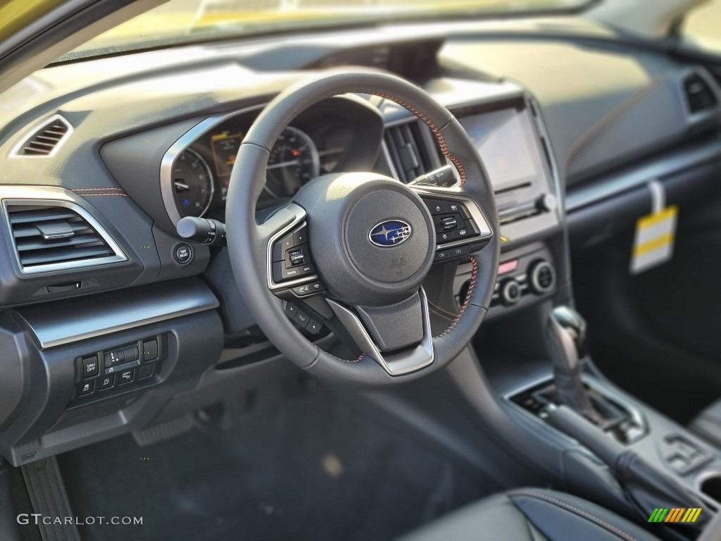 2021 Crosstrek Limited - Plasma Yellow Pearl / Black photo #11