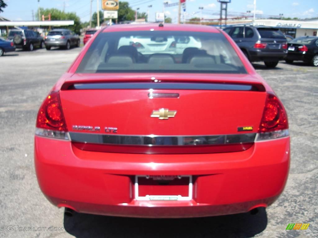 2008 Impala LTZ - Precision Red / Ebony Black photo #4