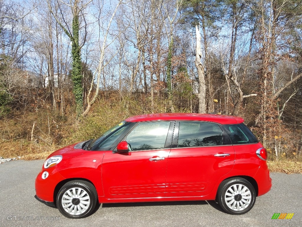 Rosso (Red) 2014 Fiat 500L Easy Exterior Photo #143418952