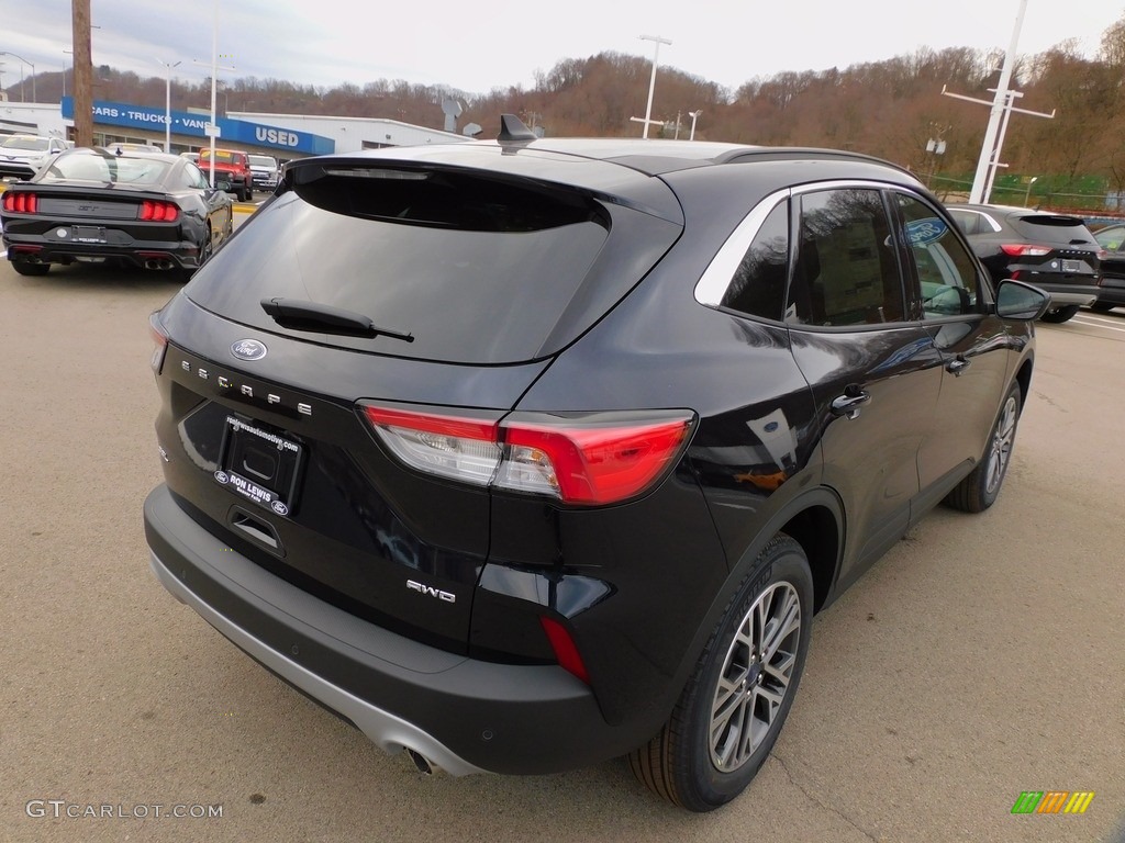 2021 Escape SEL 4WD - Antimatter Blue Metallic / Ebony photo #2