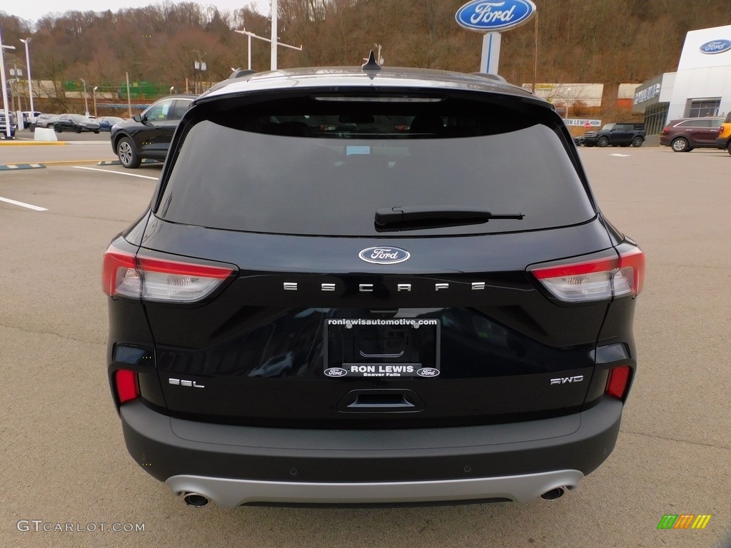 2021 Escape SEL 4WD - Antimatter Blue Metallic / Ebony photo #3