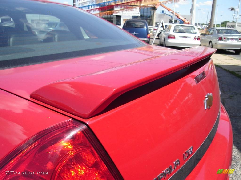 2008 Impala LTZ - Precision Red / Ebony Black photo #12