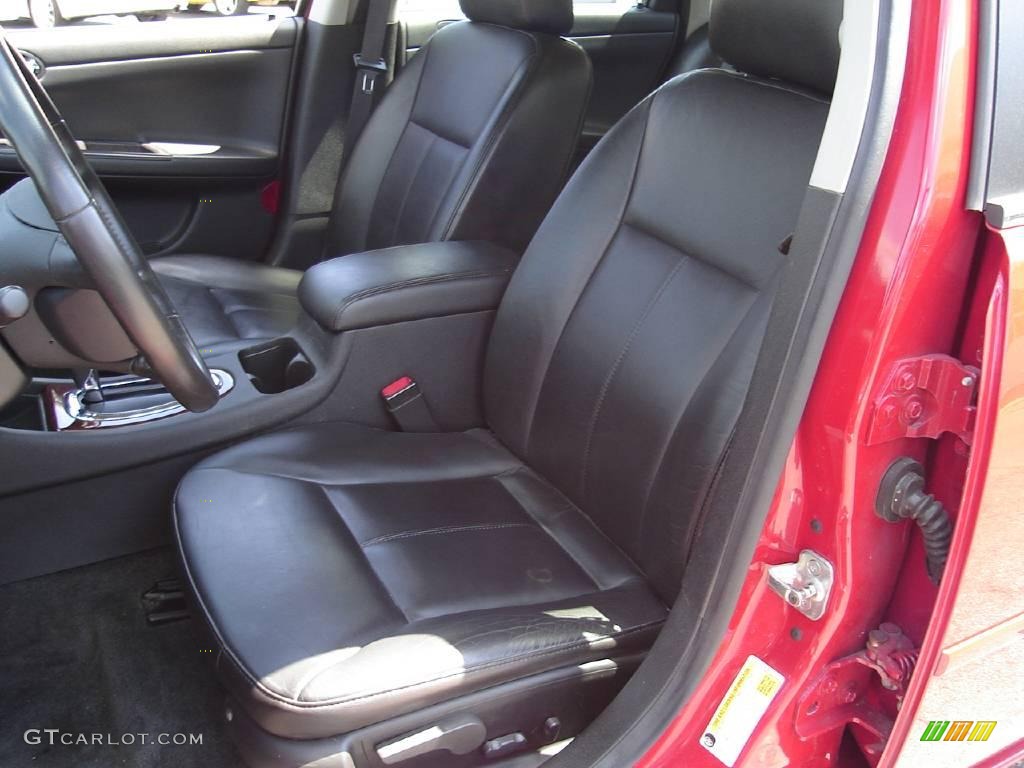 2008 Impala LTZ - Precision Red / Ebony Black photo #13