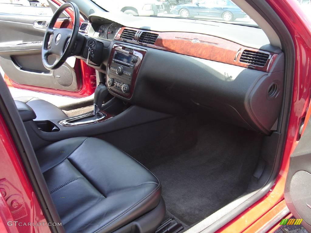 2008 Impala LTZ - Precision Red / Ebony Black photo #19