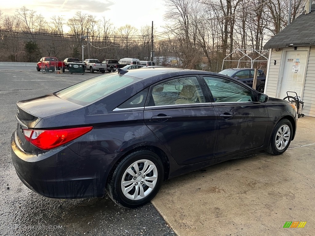 2011 Sonata GLS - Midnight Black / Camel photo #9