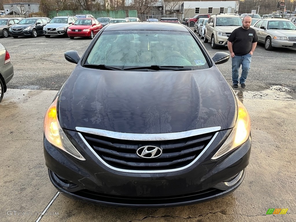 2011 Sonata GLS - Midnight Black / Camel photo #11
