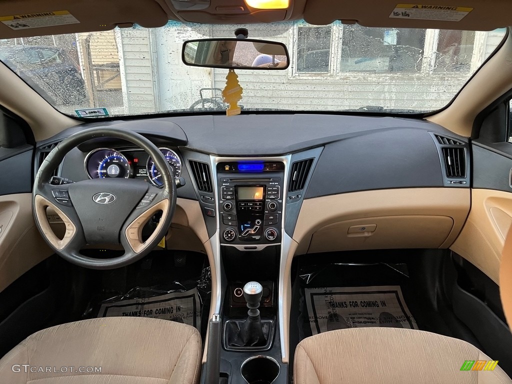 2011 Sonata GLS - Midnight Black / Camel photo #17