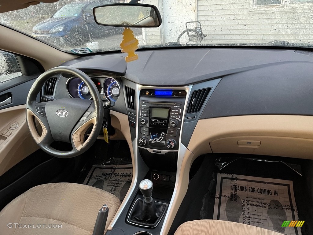 2011 Sonata GLS - Midnight Black / Camel photo #19