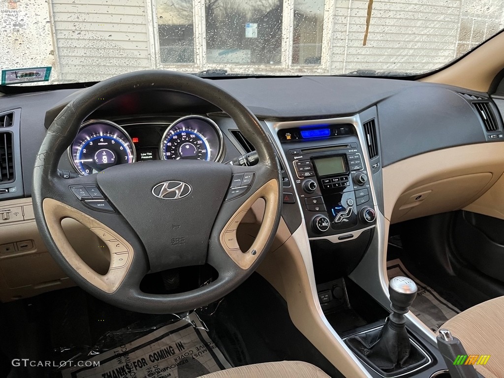 2011 Sonata GLS - Midnight Black / Camel photo #20