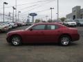 2008 Inferno Red Crystal Pearl Dodge Charger SE  photo #3