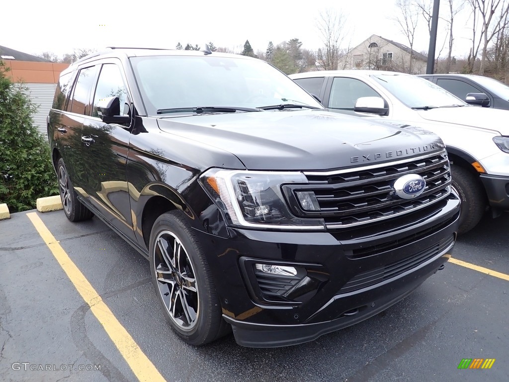 Agate Black 2021 Ford Expedition Limited Stealth Package 4x4 Exterior Photo #143422081