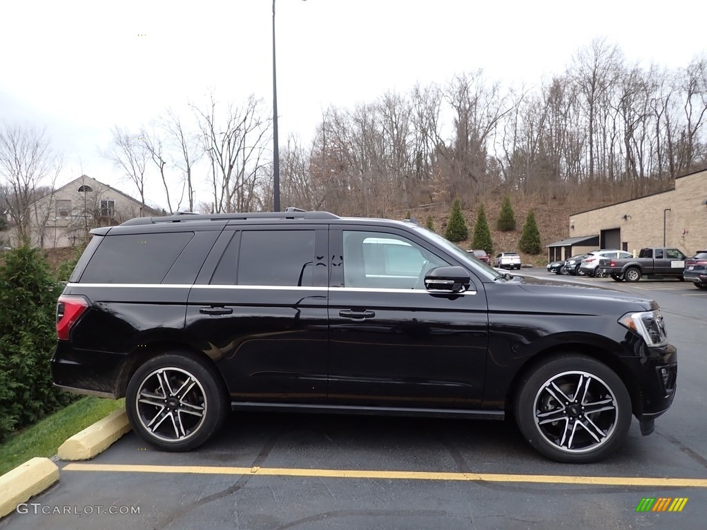 Agate Black 2021 Ford Expedition Limited Stealth Package 4x4 Exterior Photo #143422093