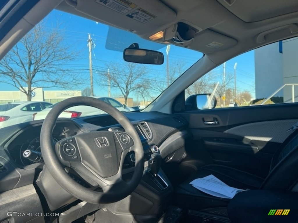 2016 CR-V EX AWD - Obsidian Blue Pearl / Black photo #3