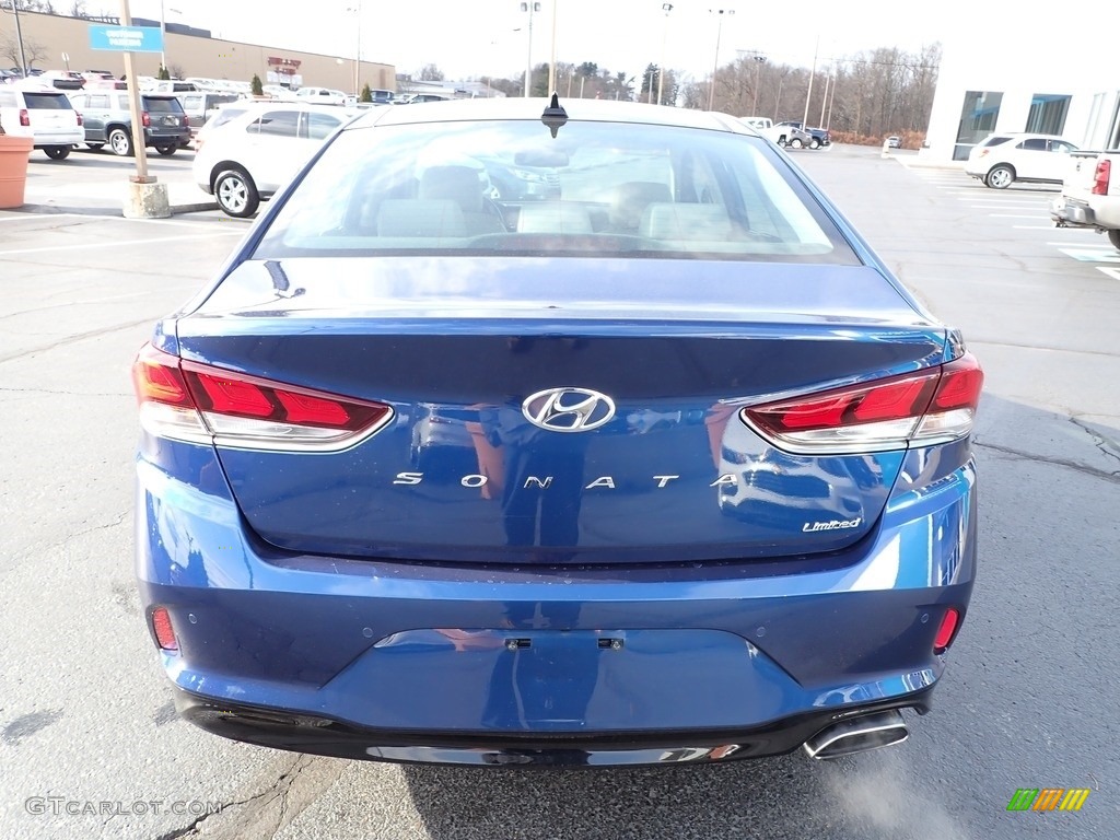 2019 Sonata Limited - Blue / Gray photo #6