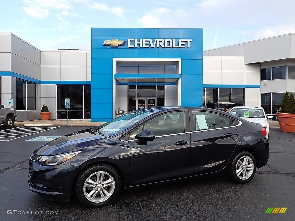2016 Cruze LT Sedan - Blue Ray Metallic / Jet Black photo #1