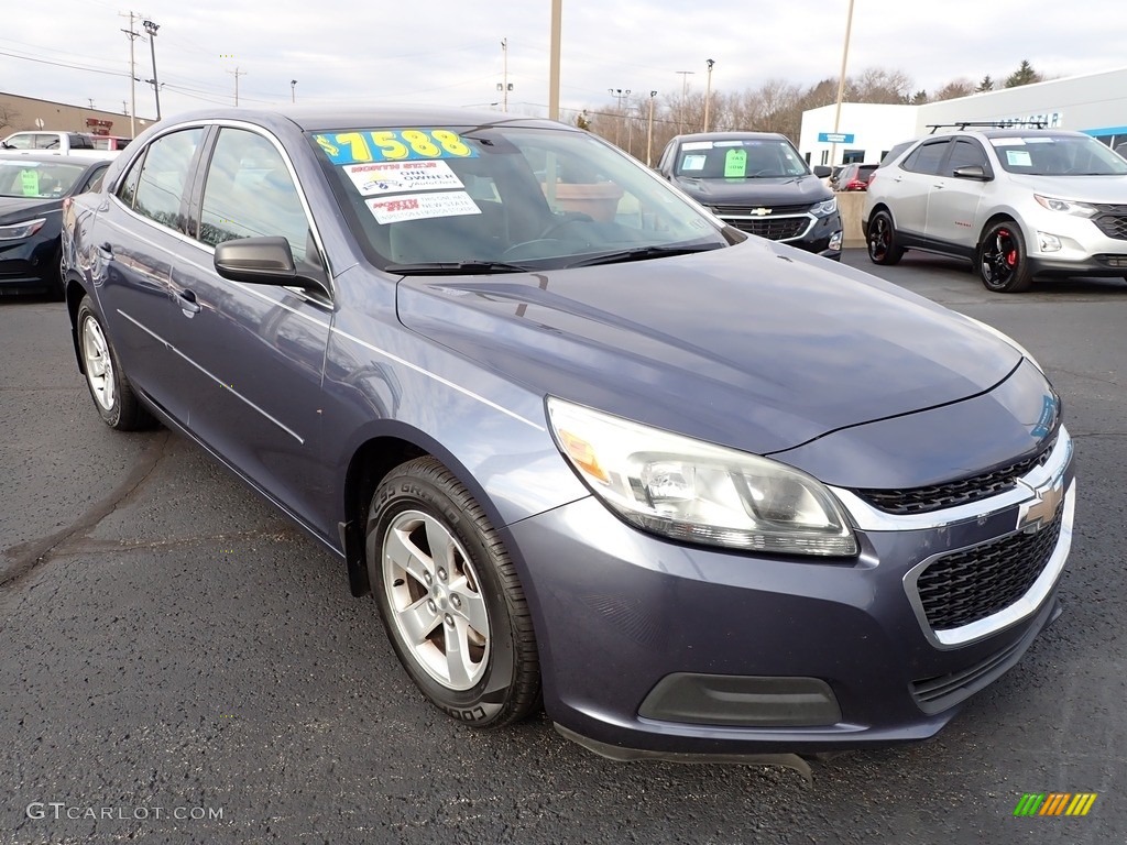 2014 Malibu LS - Atlantis Blue Metallic / Jet Black/Titanium photo #6