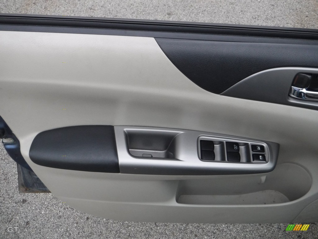 2010 Impreza 2.5i Premium Wagon - Newport Blue Pearl / Ivory photo #14