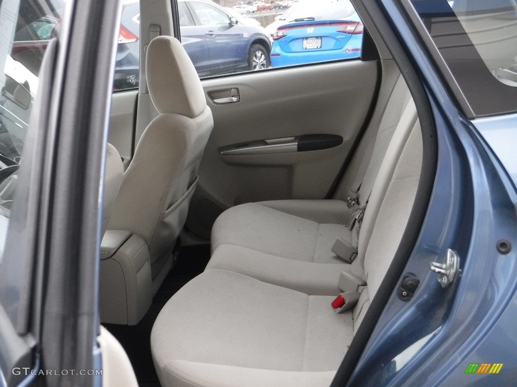 2010 Impreza 2.5i Premium Wagon - Newport Blue Pearl / Ivory photo #23