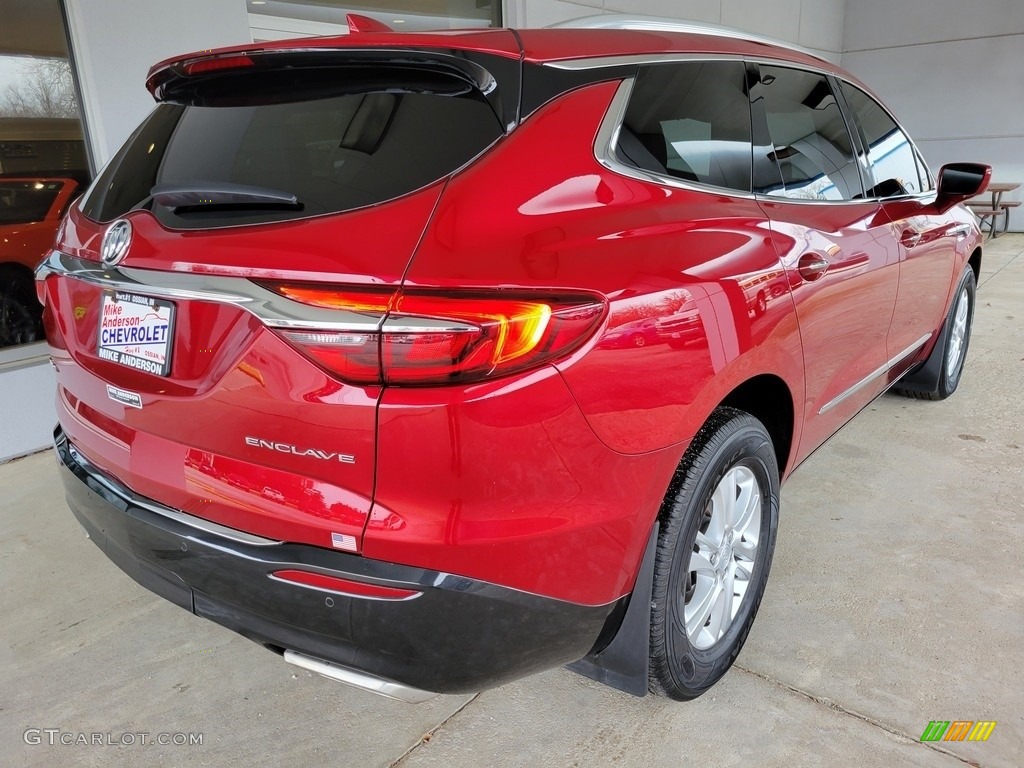 2018 Enclave Essence - Red Quartz Tintcoat / Dark Galvanized photo #4