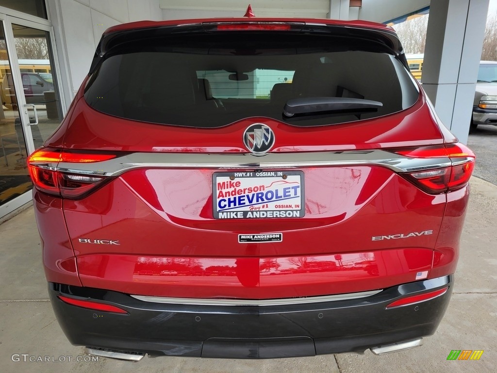 2018 Enclave Essence - Red Quartz Tintcoat / Dark Galvanized photo #5