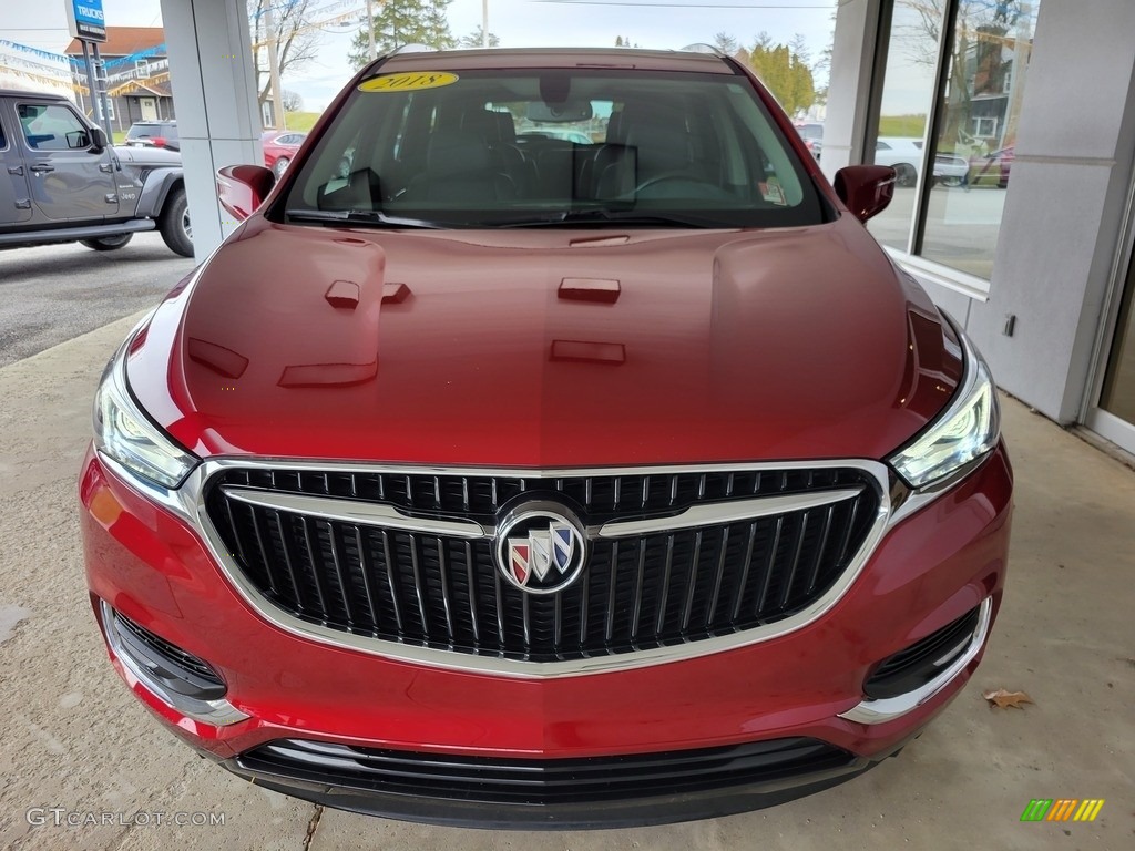 2018 Enclave Essence - Red Quartz Tintcoat / Dark Galvanized photo #11