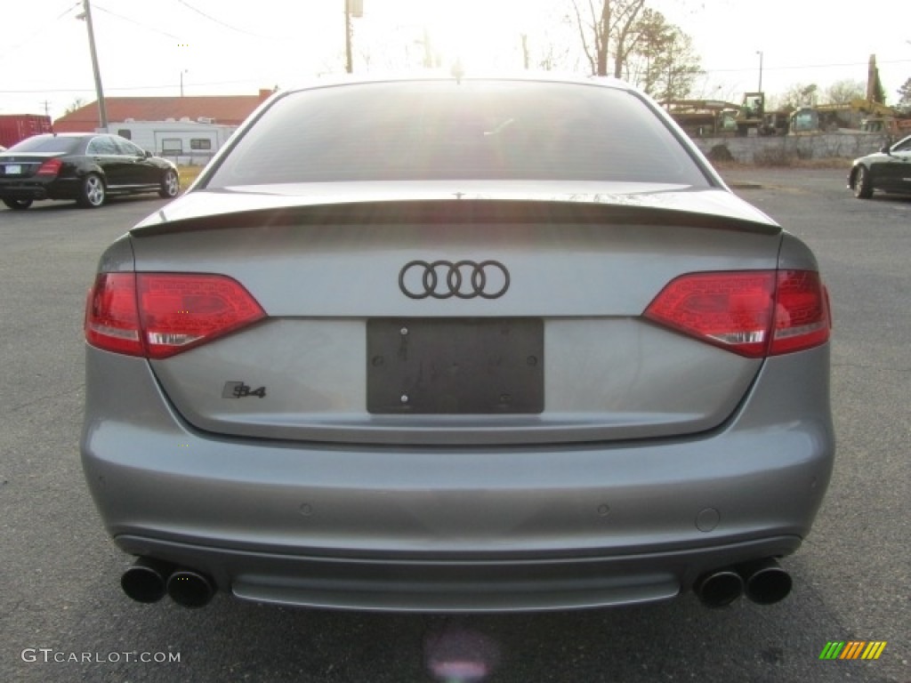 2011 S4 3.0 quattro Sedan - Quartz Grey Metallic / Black photo #9