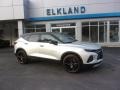 Silver Ice Metallic 2022 Chevrolet Blazer LT AWD