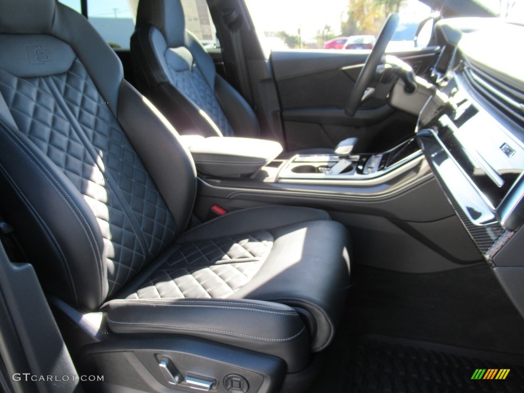 Black Interior 2021 Audi SQ8 Prestige quattro Photo #143426573