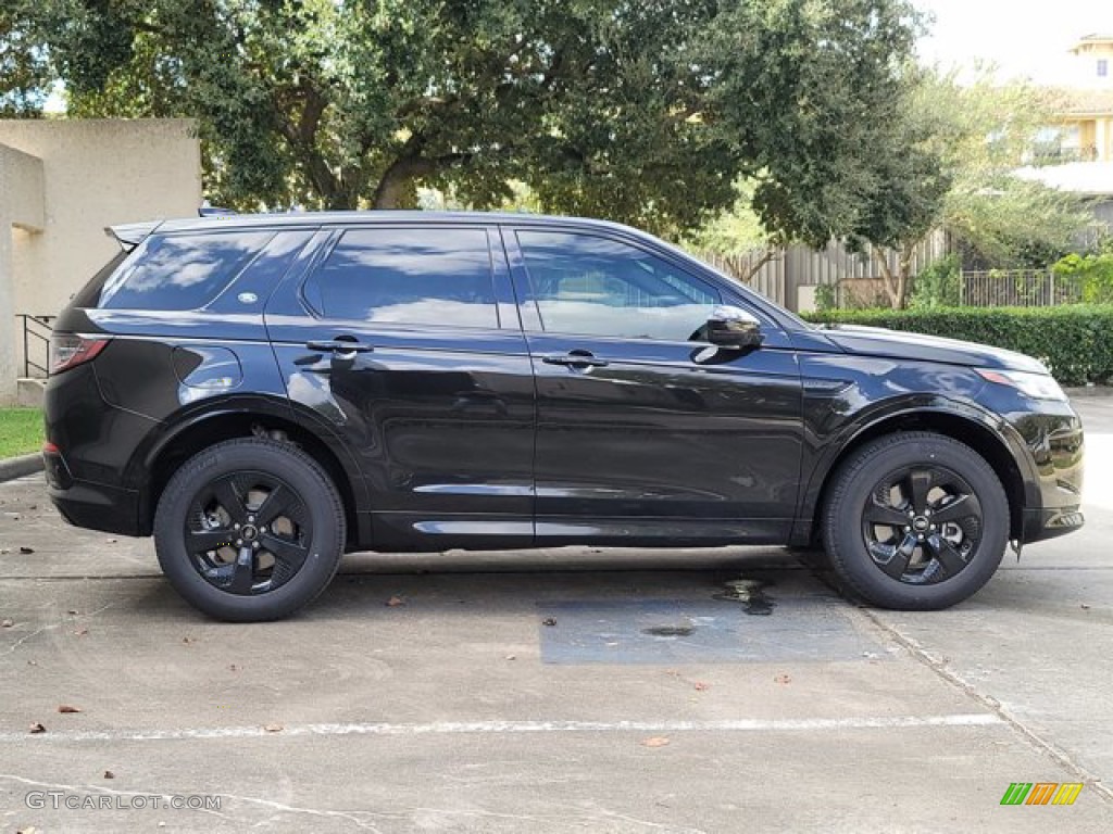 Santorini Black Metallic 2022 Land Rover Discovery Sport S R-Dynamic Exterior Photo #143427248