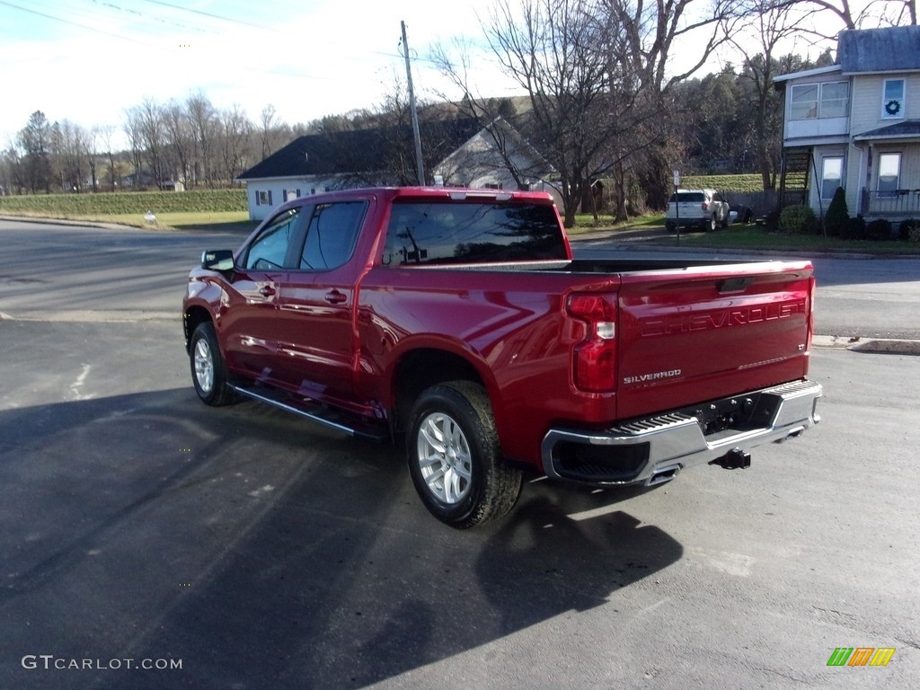 2022 Silverado 1500 Limited LT Crew Cab 4x4 - Cherry Red Tintcoat / Jet Black photo #5