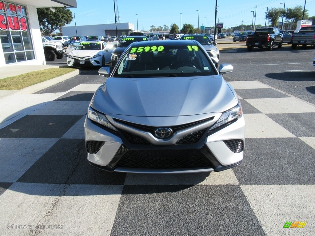 2019 Camry XSE - Celestial Silver Metallic / Black photo #2