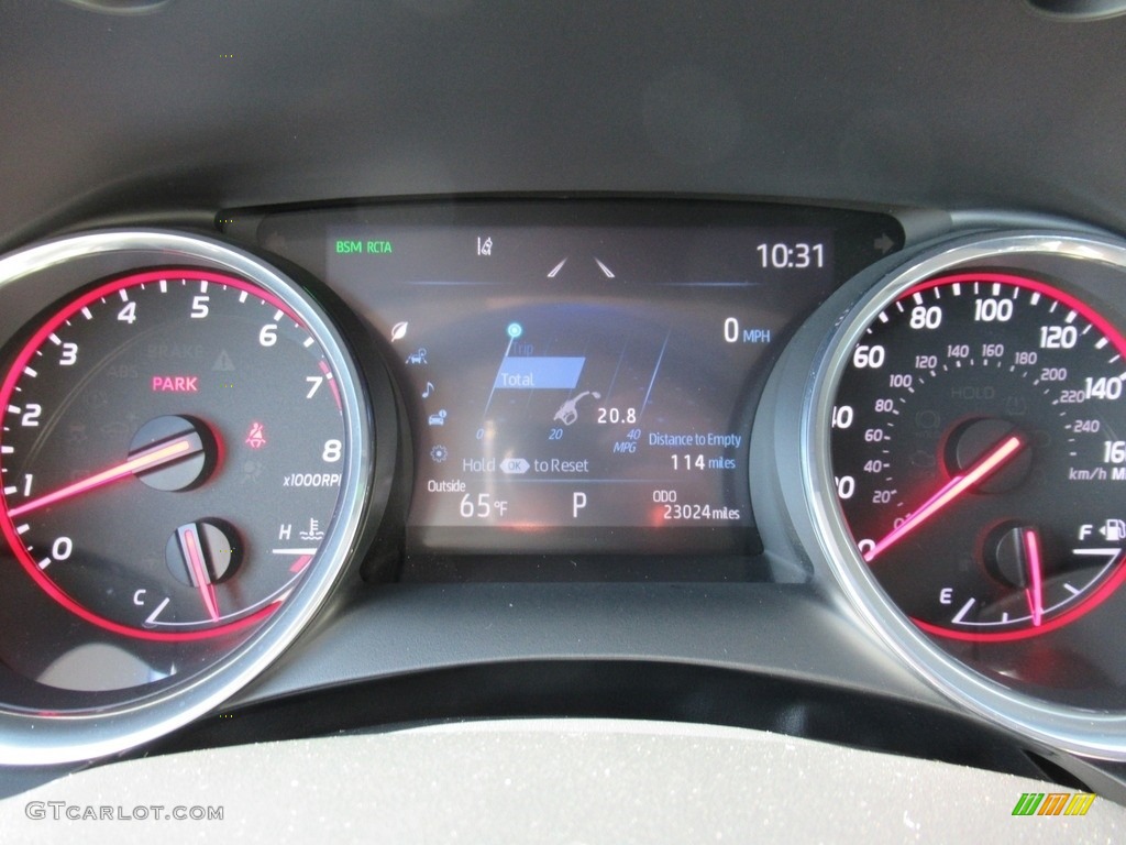 2019 Camry XSE - Celestial Silver Metallic / Black photo #16