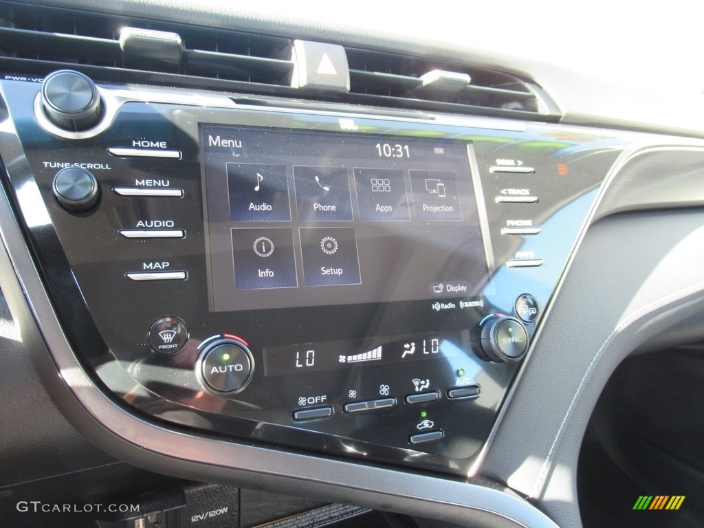 2019 Camry XSE - Celestial Silver Metallic / Black photo #17