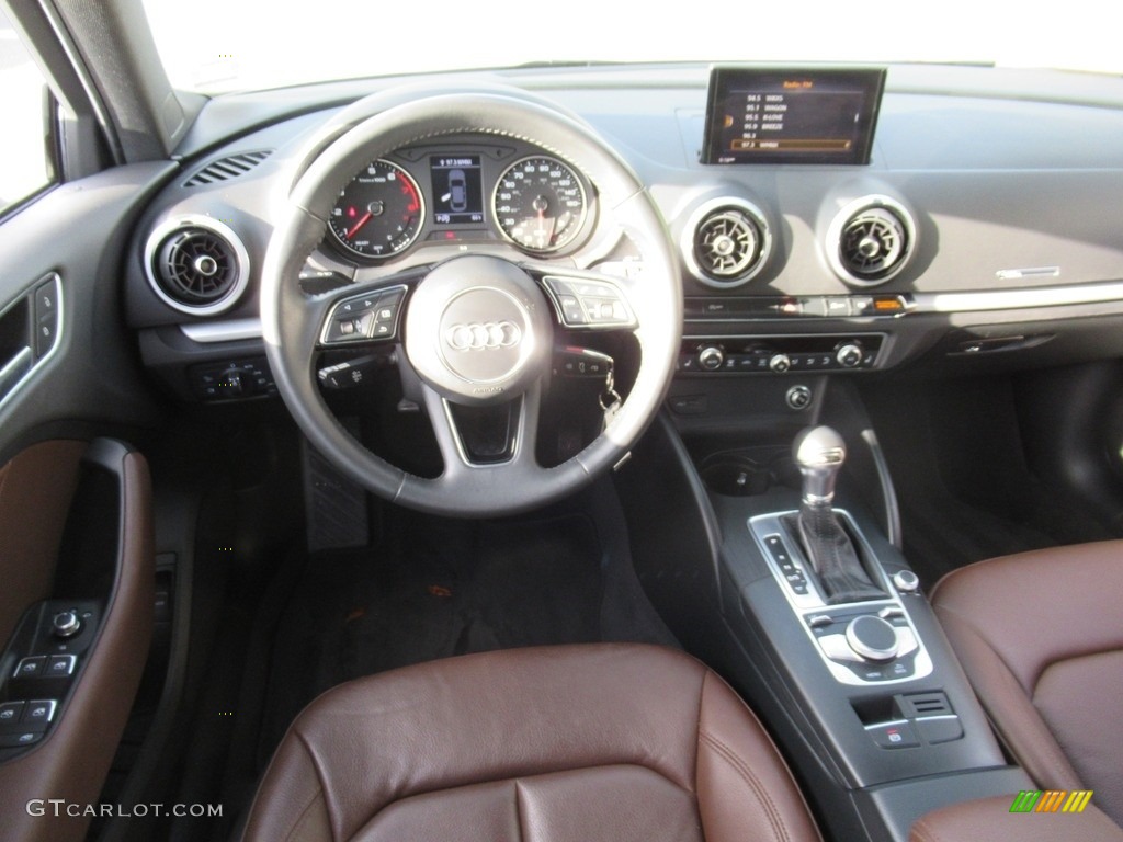 2018 A3 2.0 Premium - Ibis White / Chestnut Brown photo #15