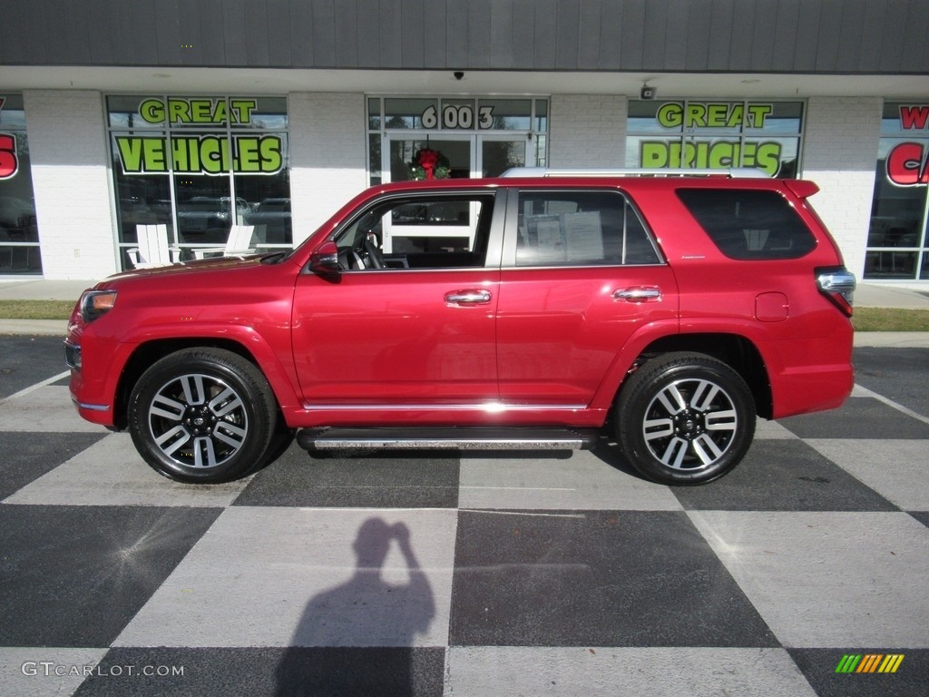 Barcelona Red Metallic Toyota 4Runner
