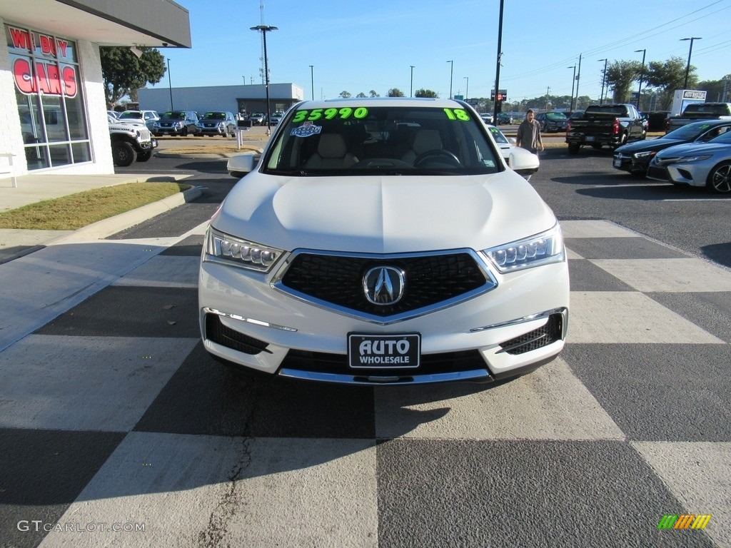 2018 MDX  - White Diamond Pearl / Parchment photo #2