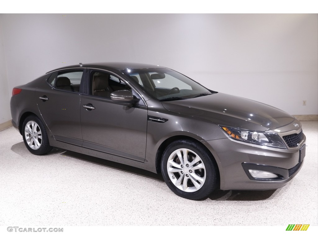 2012 Optima EX - Metal Bronze / Beige photo #1