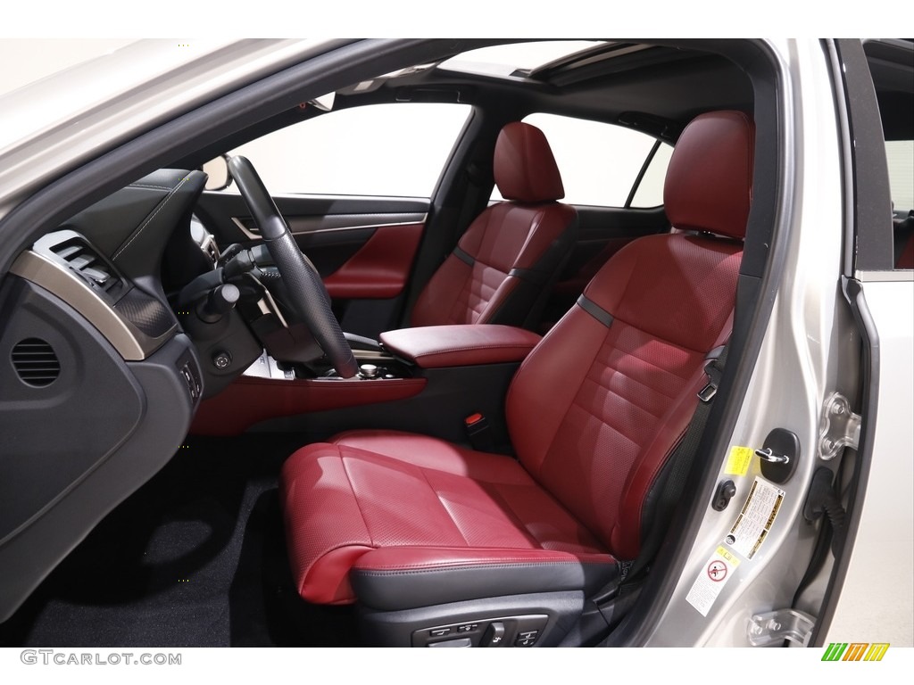 Rioja Red Interior 2018 Lexus GS 350 F Sport AWD Photo #143431235