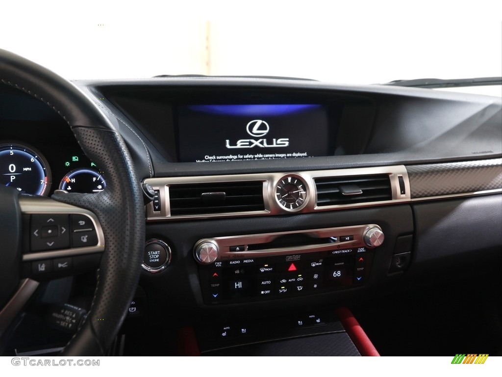 2018 GS 350 F Sport AWD - Liquid Platinum / Rioja Red photo #9