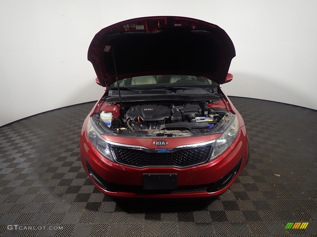 2012 Optima LX - Spicy Red / Beige photo #5