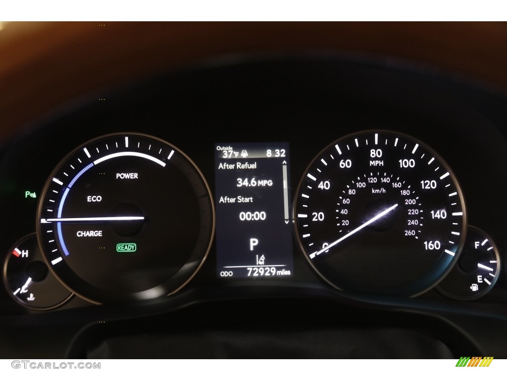 2017 ES 300h Hybrid - Nebula Gray Pearl / Parchment photo #8