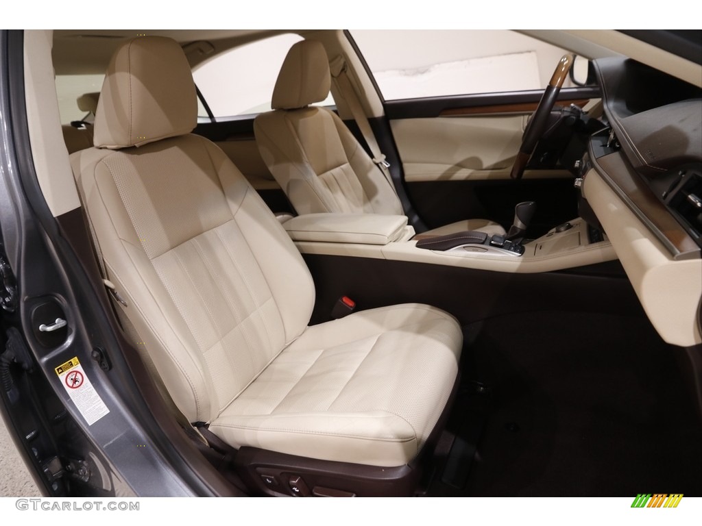 2017 ES 300h Hybrid - Nebula Gray Pearl / Parchment photo #16