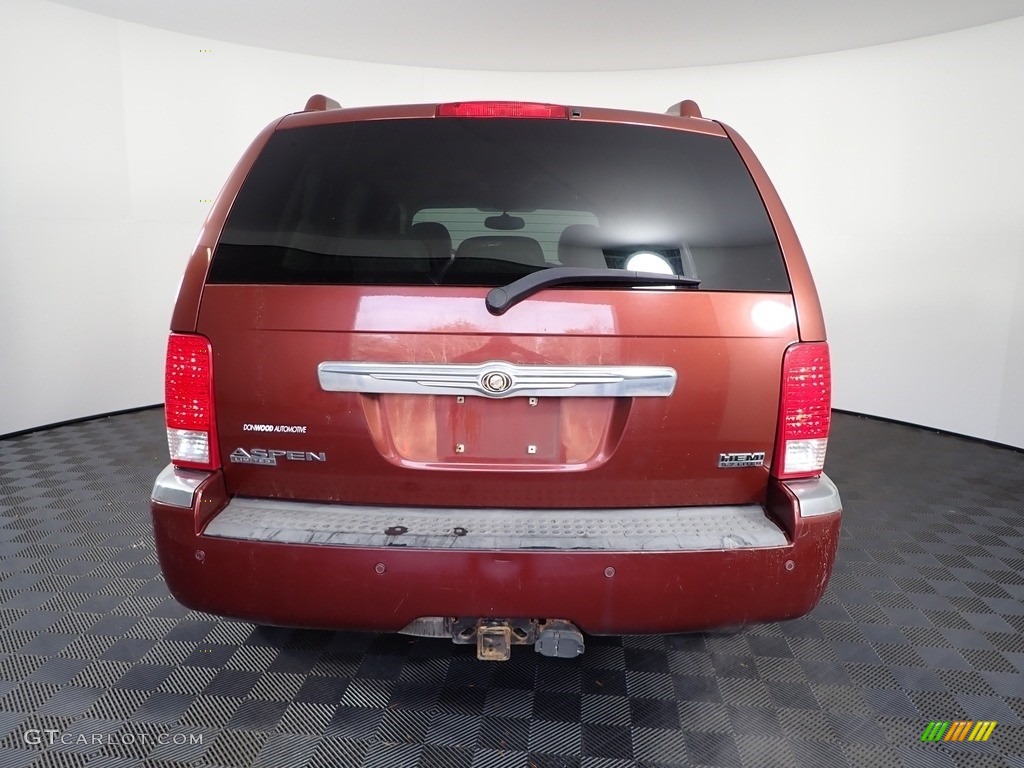 2007 Aspen Limited HEMI 4WD - Cognac Crystal Pearl / Dark Slate Gray/Light Slate Gray photo #10