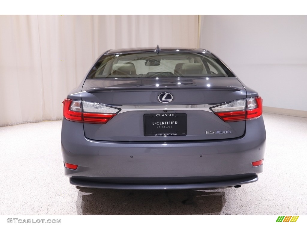 2017 ES 300h Hybrid - Nebula Gray Pearl / Parchment photo #19
