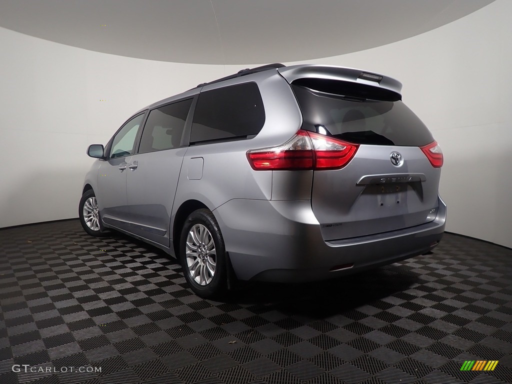2015 Sienna XLE - Silver Sky Metallic / Ash photo #11