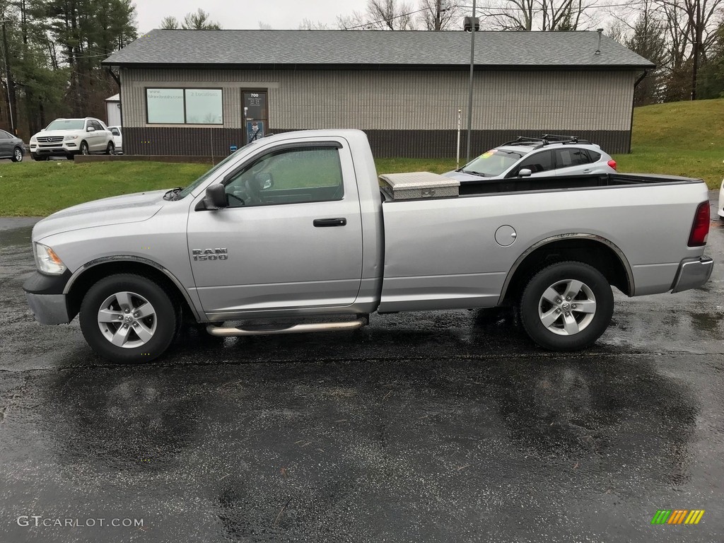 2014 1500 Tradesman Regular Cab - Bright Silver Metallic / Black/Diesel Gray photo #1