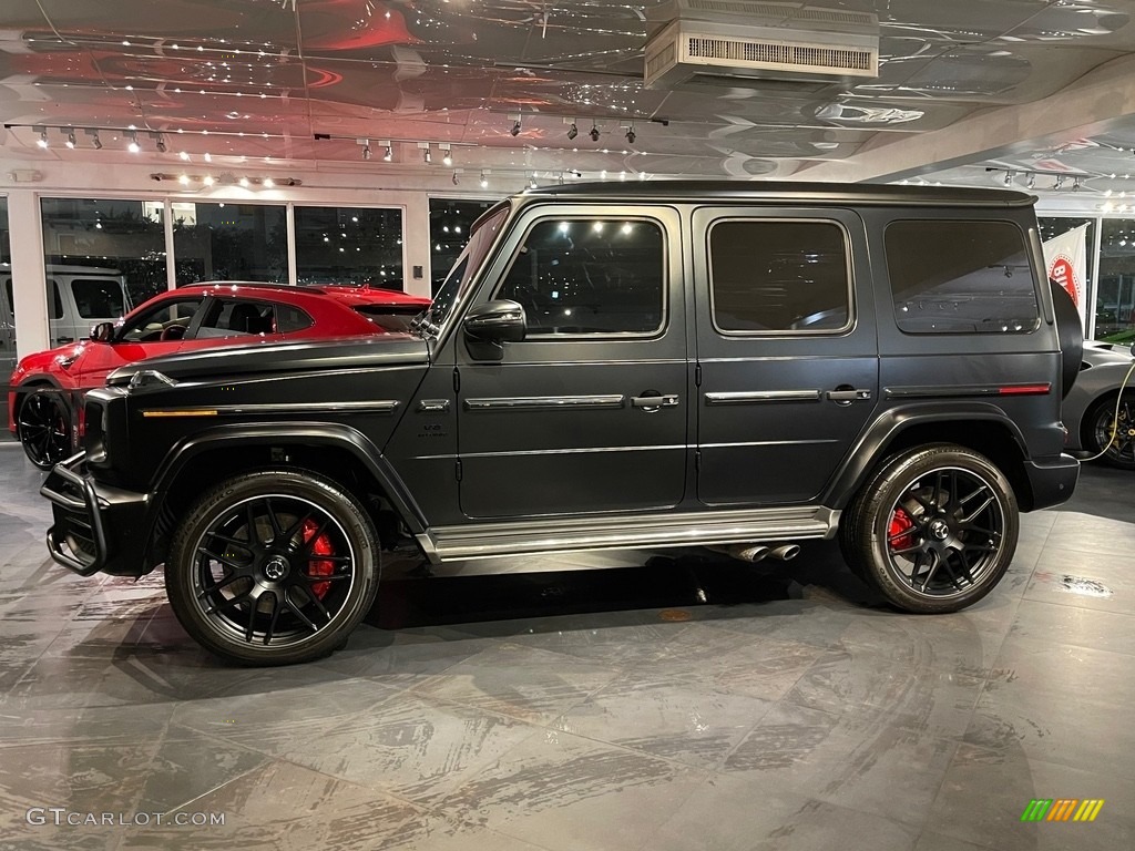 designo Night Black Magno (Matte) 2021 Mercedes-Benz G 63 AMG Exterior Photo #143433121