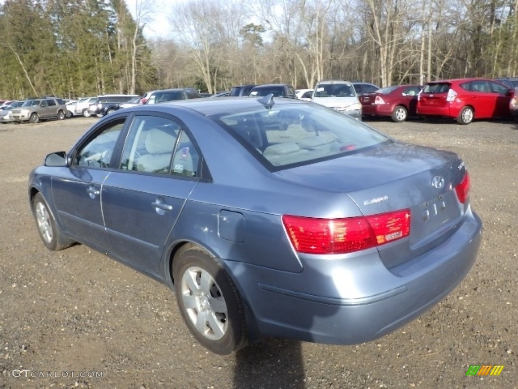 2009 Sonata GLS - Medium Silver Blue / Gray photo #4